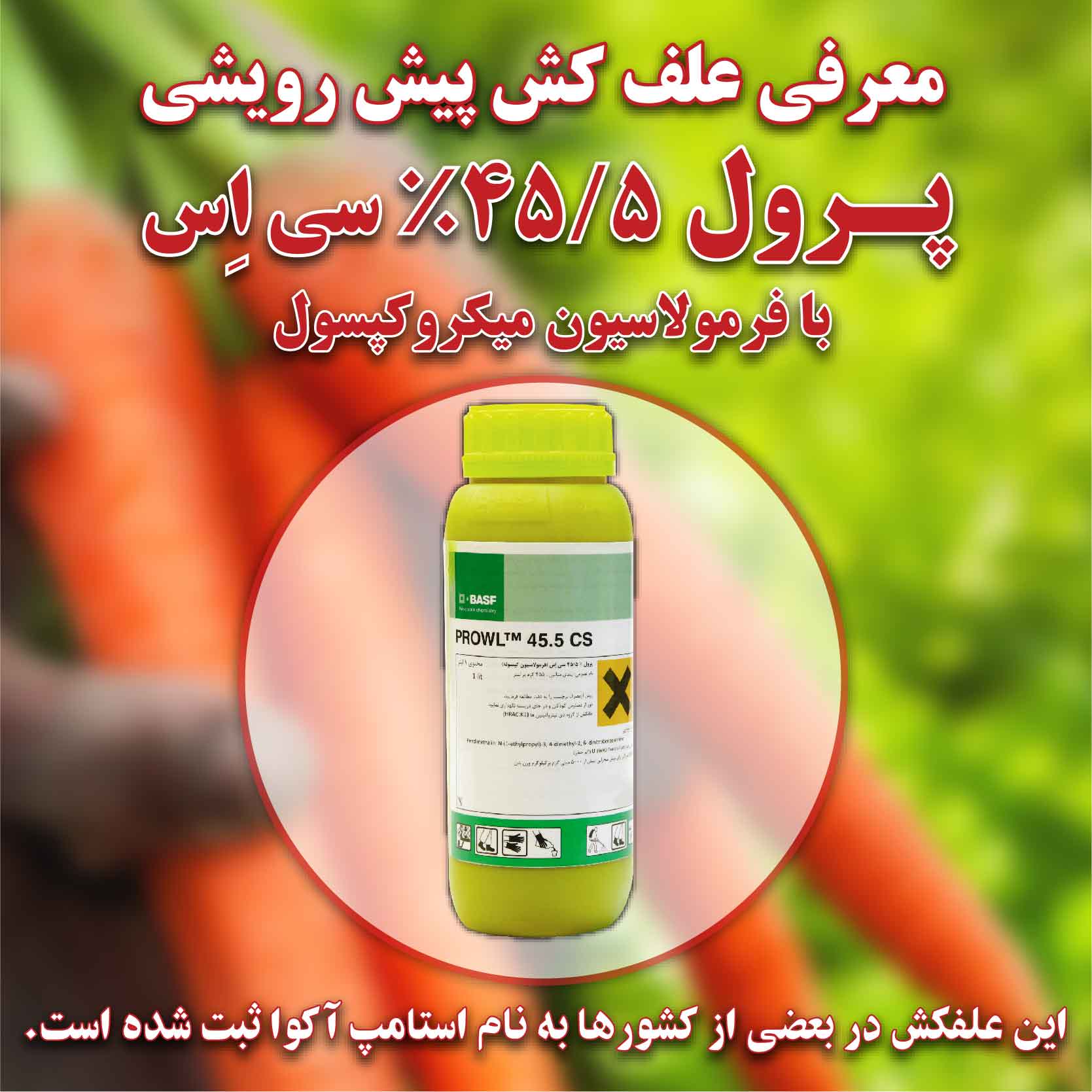 معرفی علفکش پرول  ۴۵.۵ سی اس 